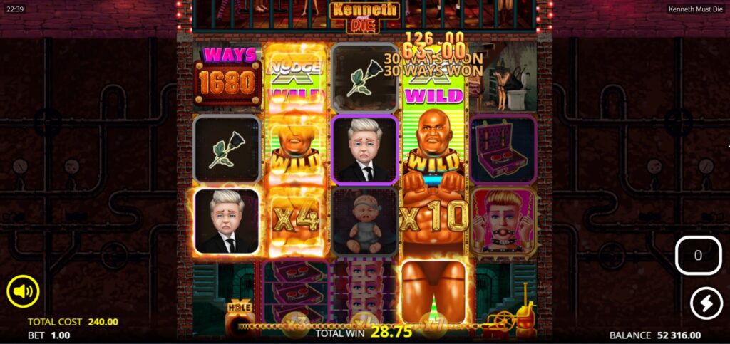 Beefier Spins: 2 Sticky Wilds Screen