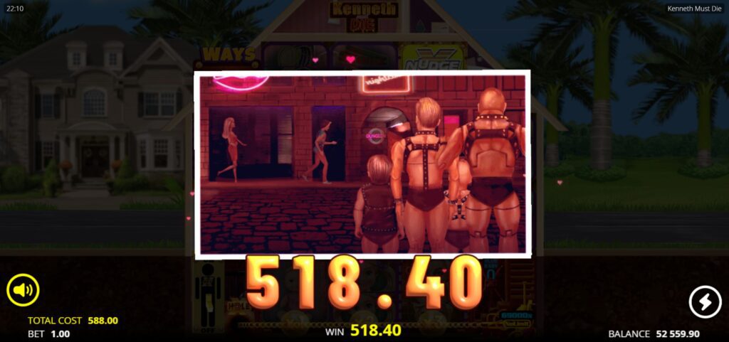 Kenneth Must Die slot: Big Win